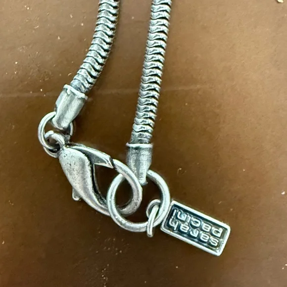 Sarah Pacini Cream Pearl Tassel Necklace